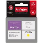 Activejet Brother Printer Ink cartridge, Replacement For Brother LC-427YXL; Supreme; 53 ml; Yellow - (AB-427YNX)