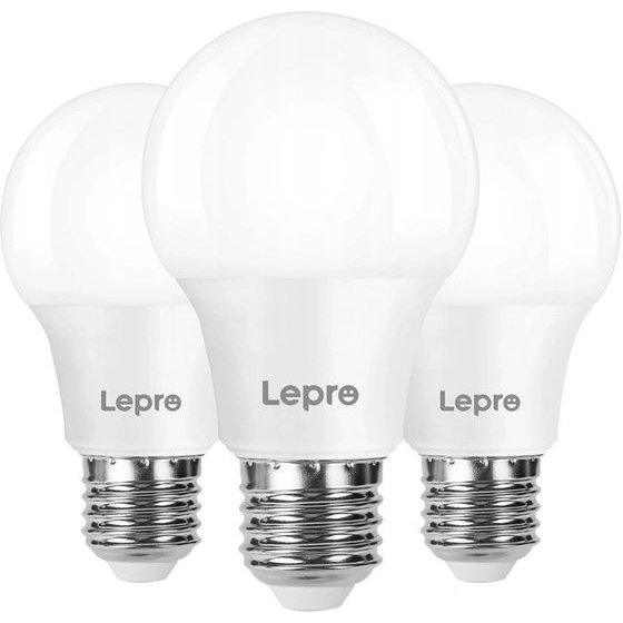 LEPRO ��������� LED 100089-WW-EU-3, E27, A60, 8,5 W (60 W), 806 lm, 2700 K (����� �����), 180�, ���������� 3 �������� - (EAN100089-WW-EU-3)