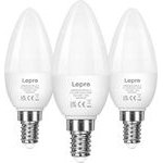 LEPRO ��������� LED E14, C37, 4,2 W (40 W), 470 lm, 2700 K (����� �����), 250�, ���������� 3 �������� - (600059-WW-EU-3)