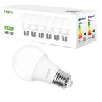 LEPRO ��������� LED E27, A60, 8,5 W (60 W), 806 lm, 6500 K (����� �����), 180�, ���������� 6 �������� - (100090-DW-EU-6)