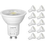 LEPRO ��������� LED GU10 �� ���������� �������� �������, 4,5 W, 345 lm, 6500 K, 38�, 10 ���. - (200084-DW-EU-10)