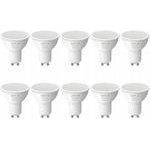 LEPRO ��������� LED GU10, 4,5 W (50 W), 345 lm, 2700 K, 100�, 10 ���. - (200081-WW-EU-10)