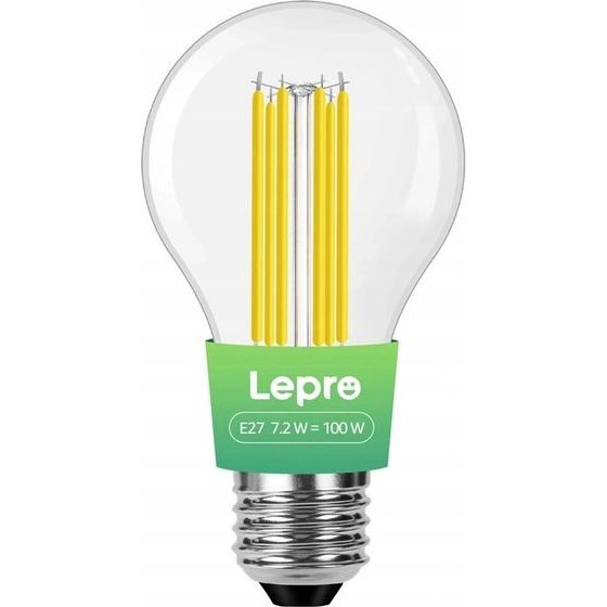 LEPRO ��������� LED ����� ������� E27, 7,2 W (100 W), 1521 lm, 2700 K, ��������� � - (100094-WW-EU)