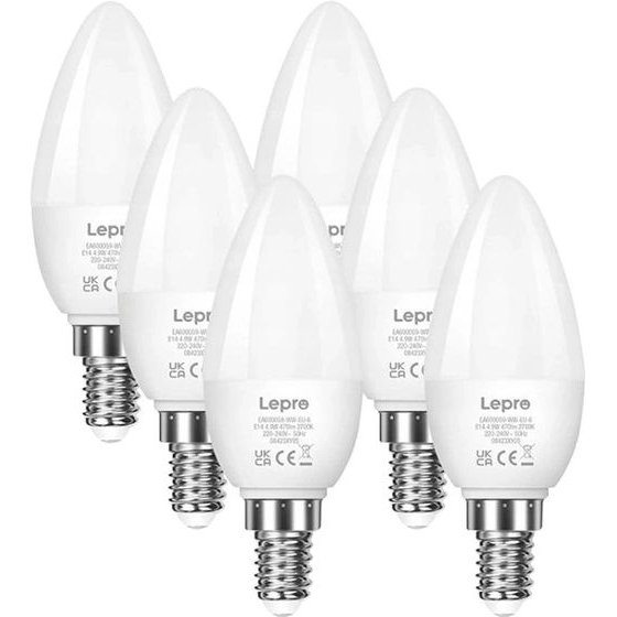 LEPRO ����� LED E14, �� ����� ������, 4,2 W (40 W), 470 lm, 2700 K, ��������� � - (600059-WW-EU-6)