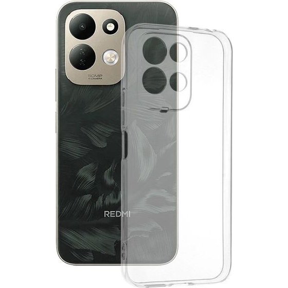Techsuit - Clear Silicone - Xiaomi Redmi 17 4G / Redmi 17 5G - Transparent