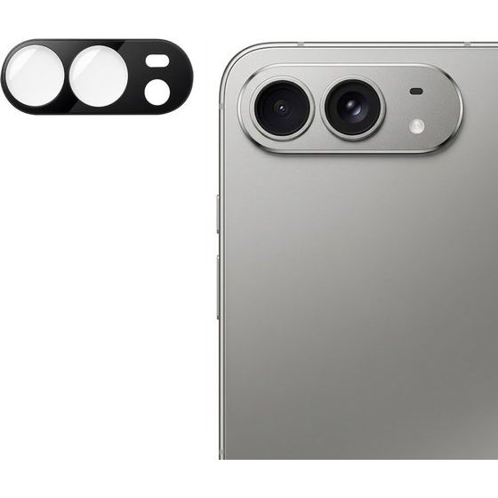 Techsuit - Full Camera Glass - iPhone Ultra - Black