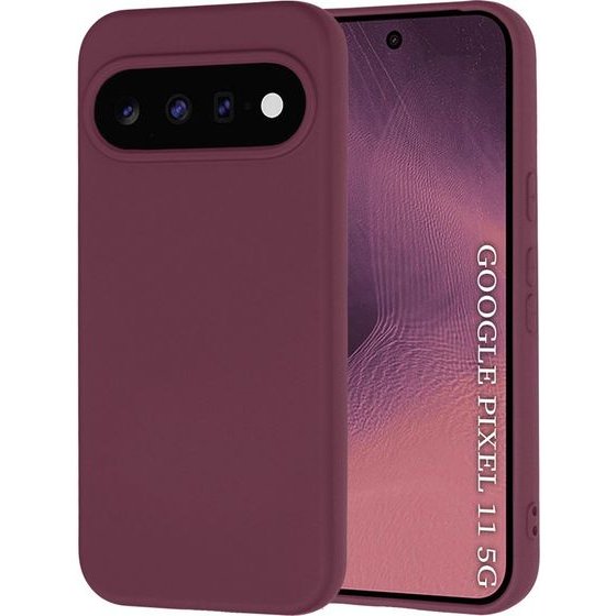Techsuit - SoftFlex - Google Pixel 11 - Plum Red