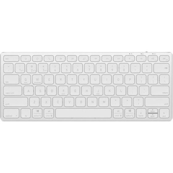 Dux Ducis - Keyboard LK Series - Mini, Wireless, Bluetooth 5.0, Universal, USB-C, 180mAh, English Layout - White