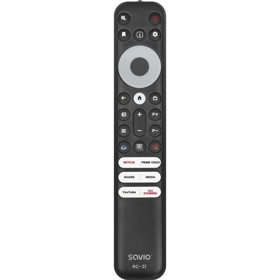 SAVIO Universal/Replacement Remote Control For Tcl Tv - Smart Tv - (RC-31)