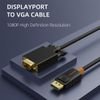 Cabletime ������� Displayport �� Vga CT-AV585-04G, 1080p, 1.8m, �����