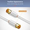 Cabletime ������� ������� CT-AV101-02, 75 Ohm, 2m, ����� - (CT-AV101-02-W2)