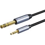 Cabletime ������� ���� 3.5mm �� 6.35mm CT-AV321-H11G, 1m, �����