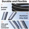 Cabletime ������� ���� 3.5mm �� 6.35mm CT-AV321-H11G, 1m, �����