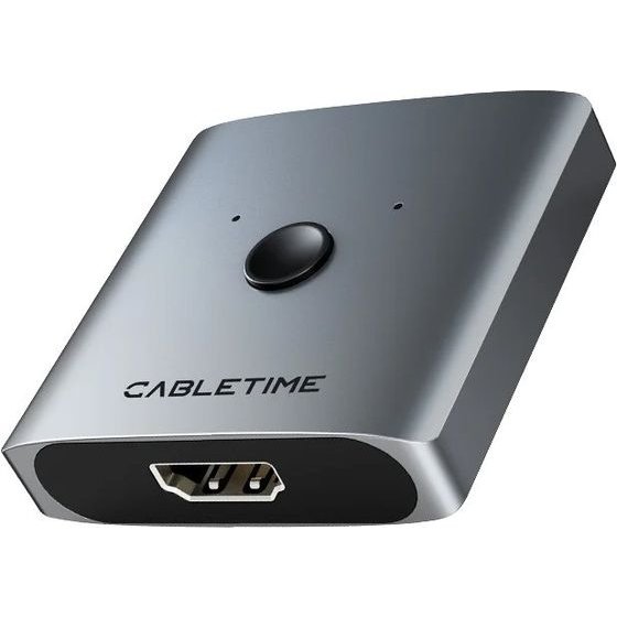 Cabletime Hdmi Switch 2 �� 1, 4K/60Hz, bidirectional, ���� - (CT-HS4K-2G)