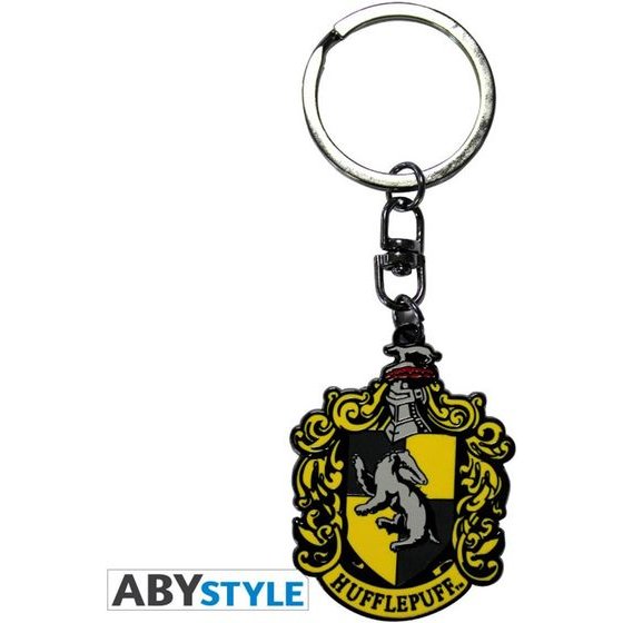 Abysse Harry Potter - Hufflepuff Metal Keychain (ABYKEY159)