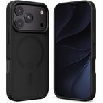 Crong Hybrid Matte Magnetic - Magsafe Case Iphone 18 Pro / 17 Pro (Black) - (CRGHMMIP1863PBLK)