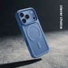 Crong Hybrid Matte Magnetic - Magsafe Case Iphone 18 Pro / 17 Pro (Blue) - (CRGHMMIP1863PBLU)