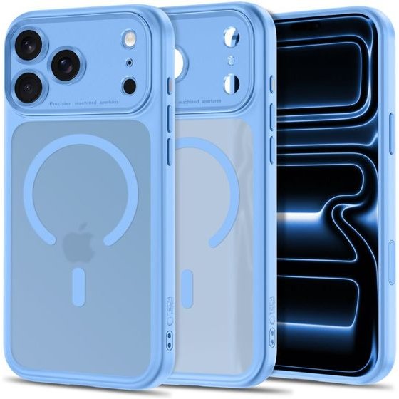 Tech-Protect Magpeak Magsafe Cc Iphone 17 Pro / 18 Pro Matte Light BLUE