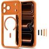 Tech-Protect Magpeak Magsafe Cc Iphone 17 Pro Max / 18 Pro Max Cosmic ORANGE/CLEAR