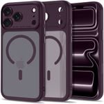 Tech-Protect Magpeak Magsafe Cc Iphone 17 Pro Max / 18 Pro Max Matte Dark CHERRY