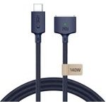 Tech-Protect MMC01 Ultraboost Magnetic Macbook Cable USB-C To Magsafe 3 140W 300CM Midnight BLUE