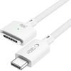 Tech-Protect MMC01 Ultraboost Magnetic Macbook Cable USB-C To Magsafe 3 140W 300CM WHITE