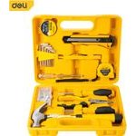 DELI Household Tool Set 18PCs Yellow - (EDL1018J)