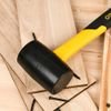 DELI Rubber Hammer 8oz Yellow - (EDL5908)