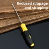DELI Screwdriver Set 2PCs SL6x125MM/PH2x125MM Yellow - (EDL630002N)
