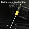 DELI Screwdriver Set 2PCs SL6x125MM/PH2x125MM Yellow - (EDL630002N)