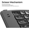 Keychron B11 Pro Ultraslim Wireless Bt Foldable Keyboard Online Customization - Gray Us La - (B11P-K1)