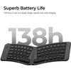 Keychron B11 Pro Ultraslim Wireless Bt Foldable Keyboard Online Customization - Gray Us La - (B11P-K1)