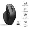 Keychron M6 Wireless Ergonomic Optical Mouse 8000hz Polling Rate Black - (M6S-A23)