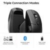 Keychron M6 Wireless Ergonomic Optical Mouse 8000hz Polling Rate Black - (M6S-A23)