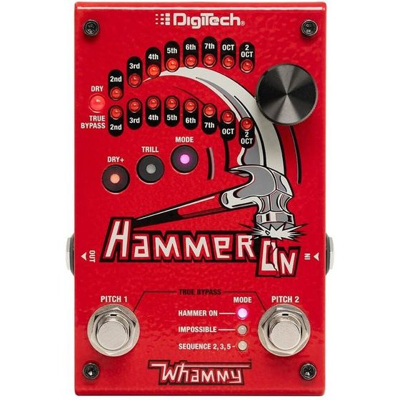 DIGITECH Whammy Hammeron - Guitar Effect - (DGTHAMMERONV04)
