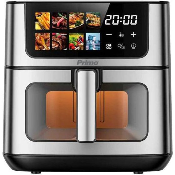 Primo ������� ����� Digital 8L 1800W Inox/����� - (PRAF-40566)