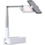 4sMarts Selfie Stand Loomi Pod Fold With Led Lights And Bluetooth Remote Control For Smartphones Whi - (462710)