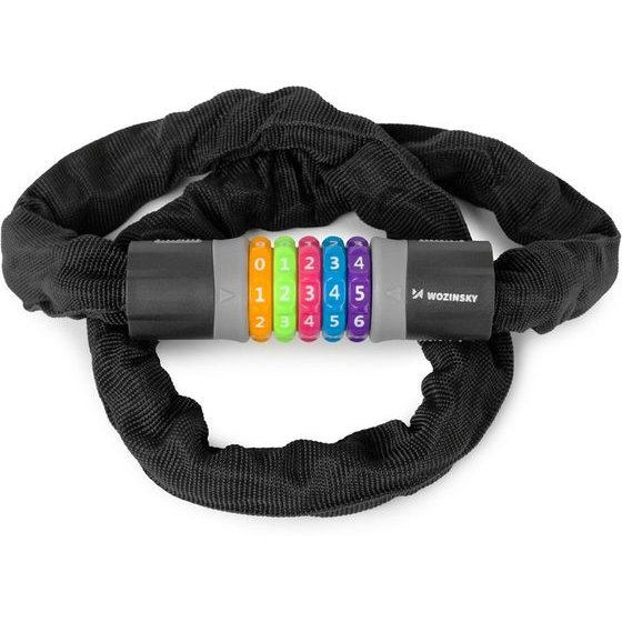 Wozinsky Chain Bike Lock For 100 Cm Code - Black 5907769389023 - (WZR-K1)
