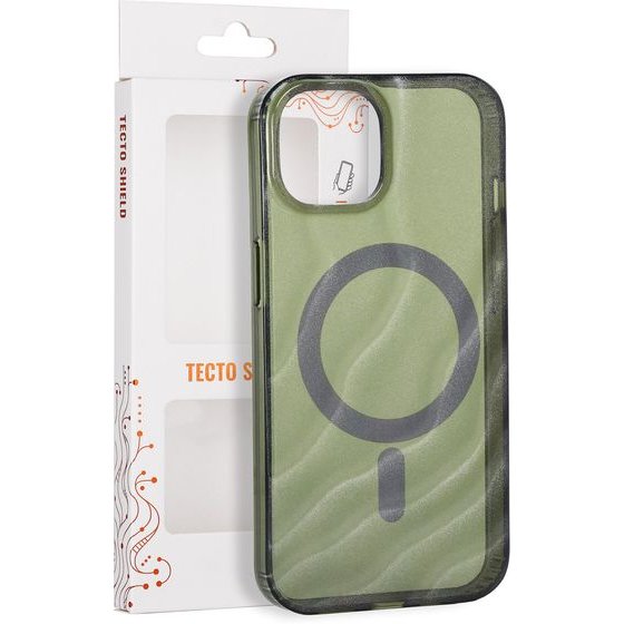 Tecto Shield Desert Mag Case For Iphone 13 / 14 6,1 Dark olive