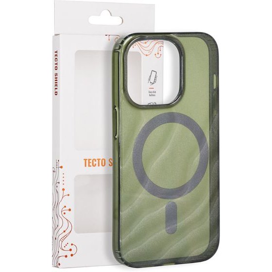 Tecto Shield Desert Mag Case For Iphone 14 Pro 6,1 Dark olive