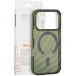 Tecto Shield Desert Mag Case For Iphone 17 Pro 6,3 / Iphone 18 Pro 6,3 Dark olive