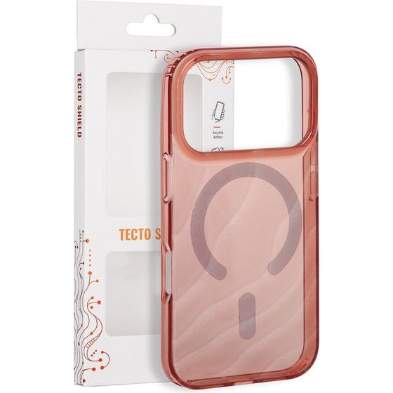 Tecto Shield Desert Mag Case For Iphone 17 Pro 6,3 / Iphone 18 Pro 6,3 terracota