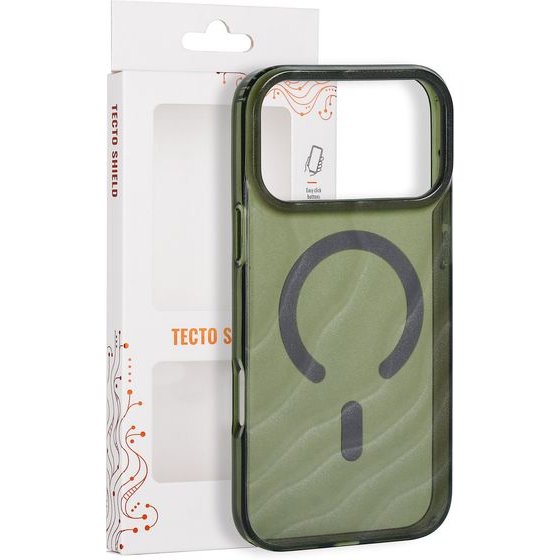 Tecto Shield Desert Mag Case For Iphone 17 Pro Max 6,9 / Iphone 18 Pro Max 6,9 Dark olive