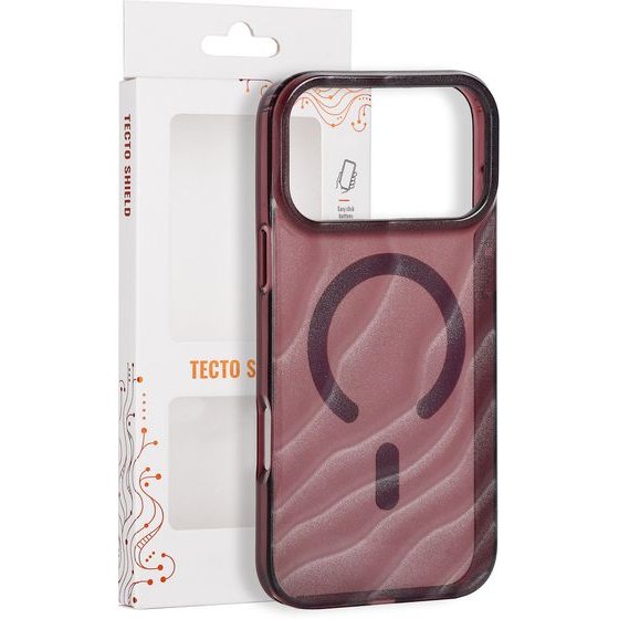 Tecto Shield Desert Mag Case For Iphone 17 Pro Max 6,9 / Iphone 18 Pro Max 6,9 mahogany
