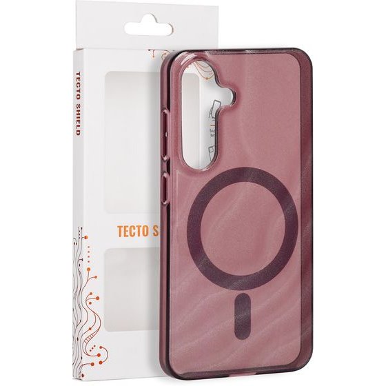Tecto Shield Desert Mag Case For Samsung Galaxy S25 mahogany