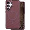 Tecto Shield Desert Mag Case For Samsung Galaxy S25 Ultra mahogany