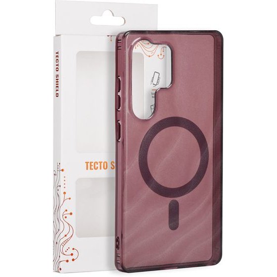 Tecto Shield Desert Mag Case For Samsung Galaxy S25 Ultra mahogany