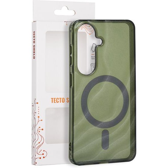 Tecto Shield Desert Mag Case For Samsung Galaxy S26 Dark olive