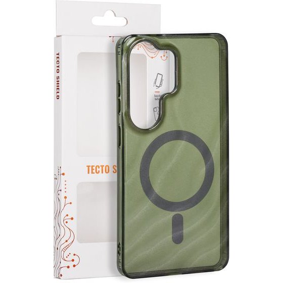 Tecto Shield Desert Mag Case For Samsung Galaxy S26 Ultra Dark olive