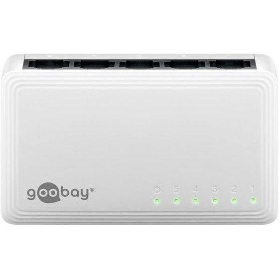 Goobay Gigabit Ethernet Switch 5 ����� ����� - (64563)